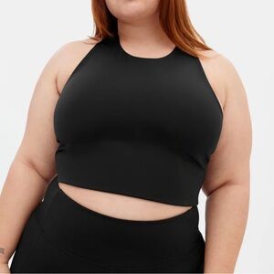 Girlfriend collective Dylan bra top black Medium M